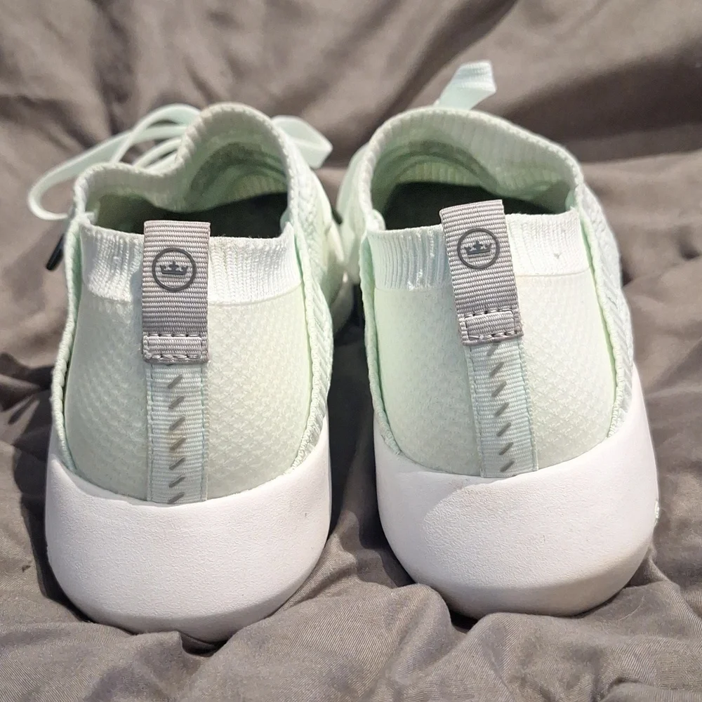 Peter Millar Hyperlight Glide Mint Green Tennis Shoes Size 9